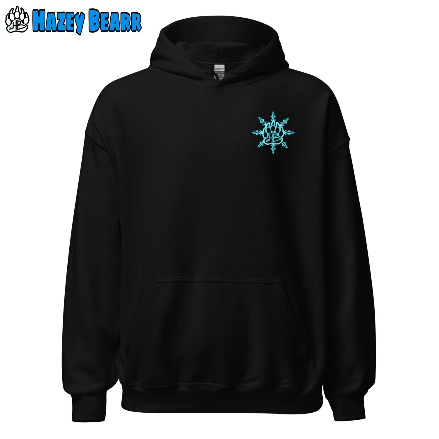 Hazey Bearr™ Hoodie (Grinch Wonky), Size: Medium