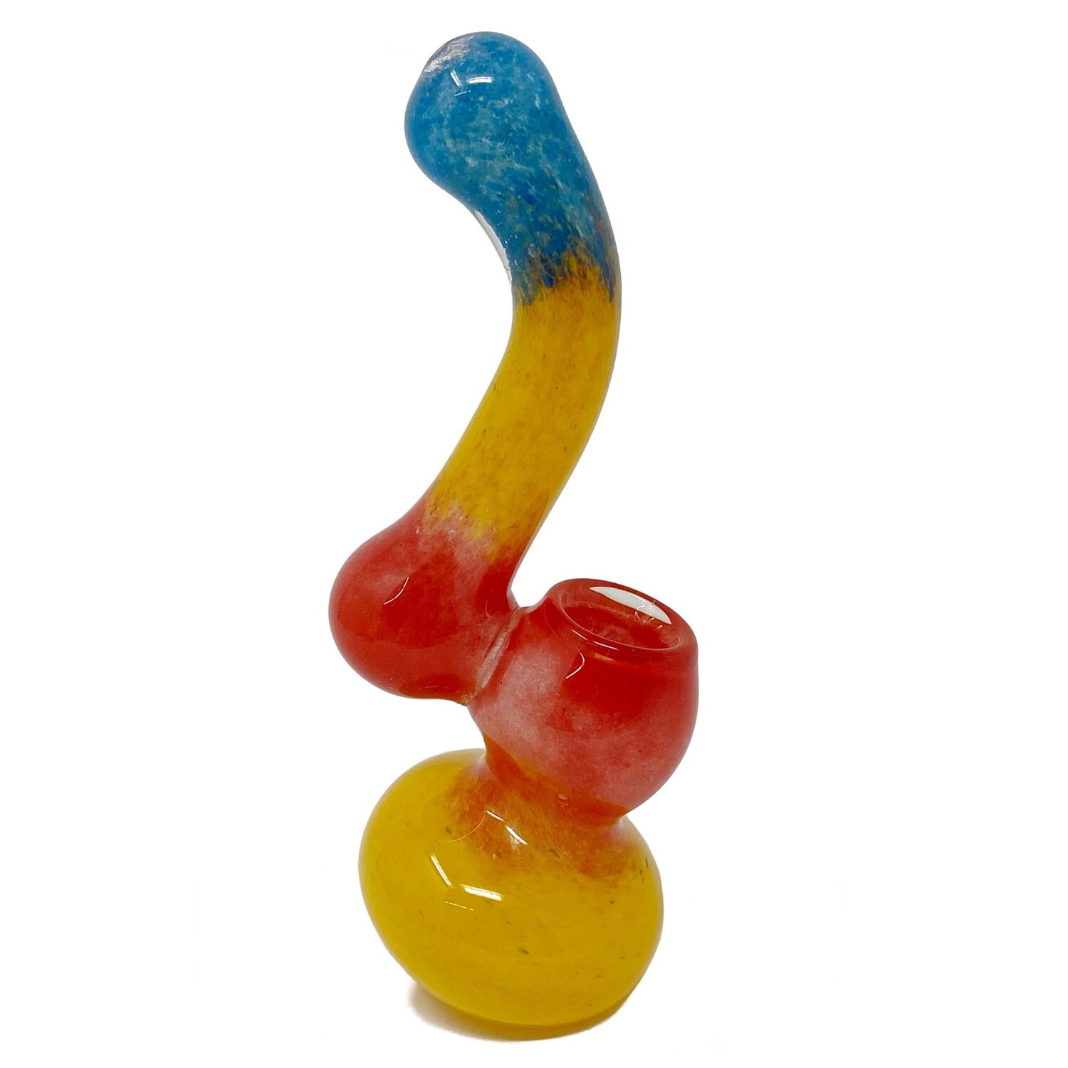 Three Color Frit Bubbler, Color: Assorted Colors