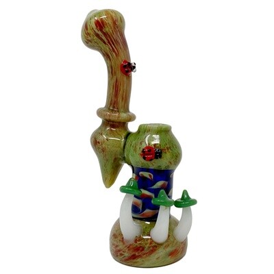 Multi-Color Mushroom Bubbler