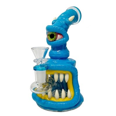 Cyclops Monster Water Pipe (Blue)