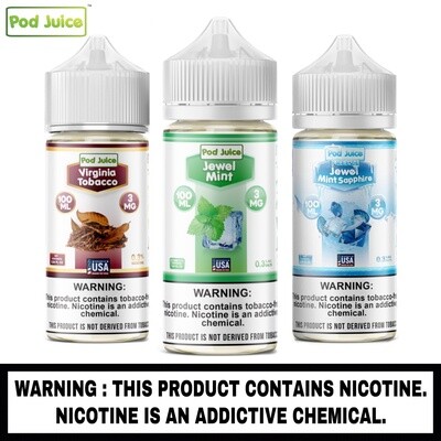 Pod Juice™ E-liquid (Mint & Tobacco)