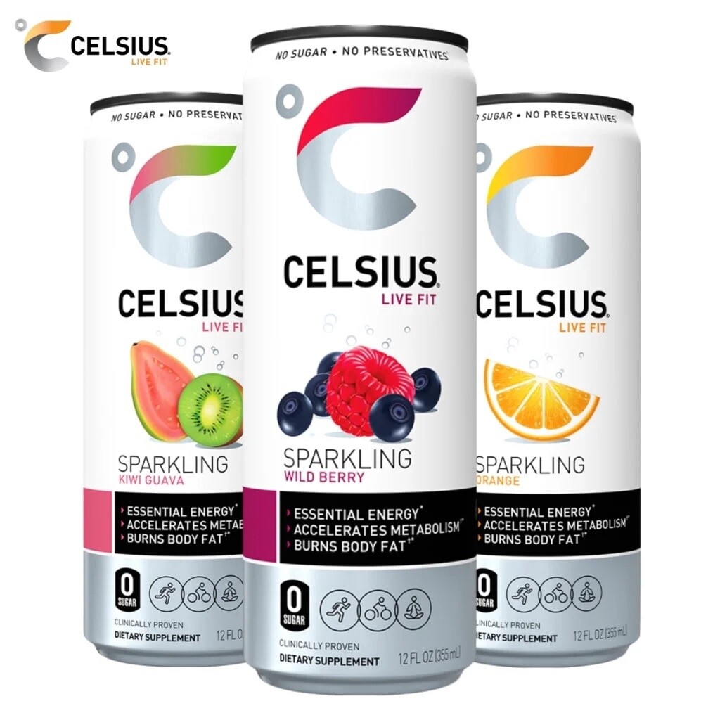 Celsius® Sparkling, Flavor: Kiwi Guava
