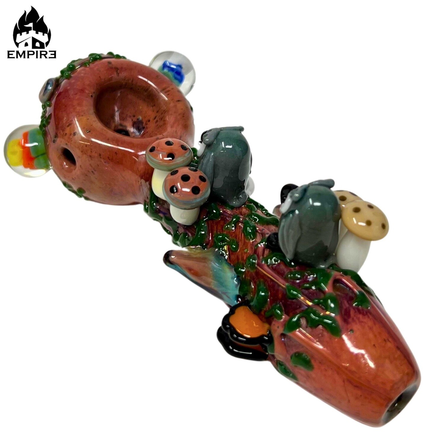 Empire Glassworks™ Dry Pipe (Hootie’s Forest)