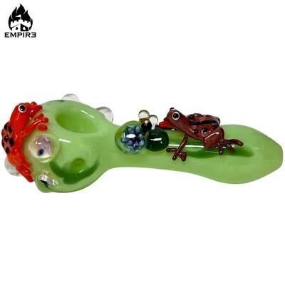 Empire Glassworks™ Dry Pipe (Ribbit)