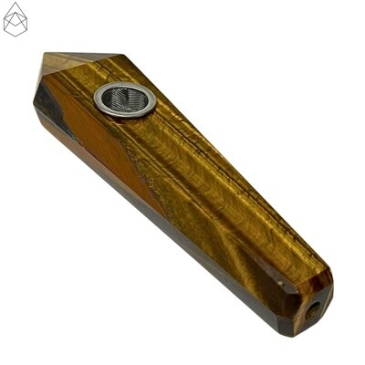 Astral Project™ Dry Pipe (Tiger&#39;s Eye)