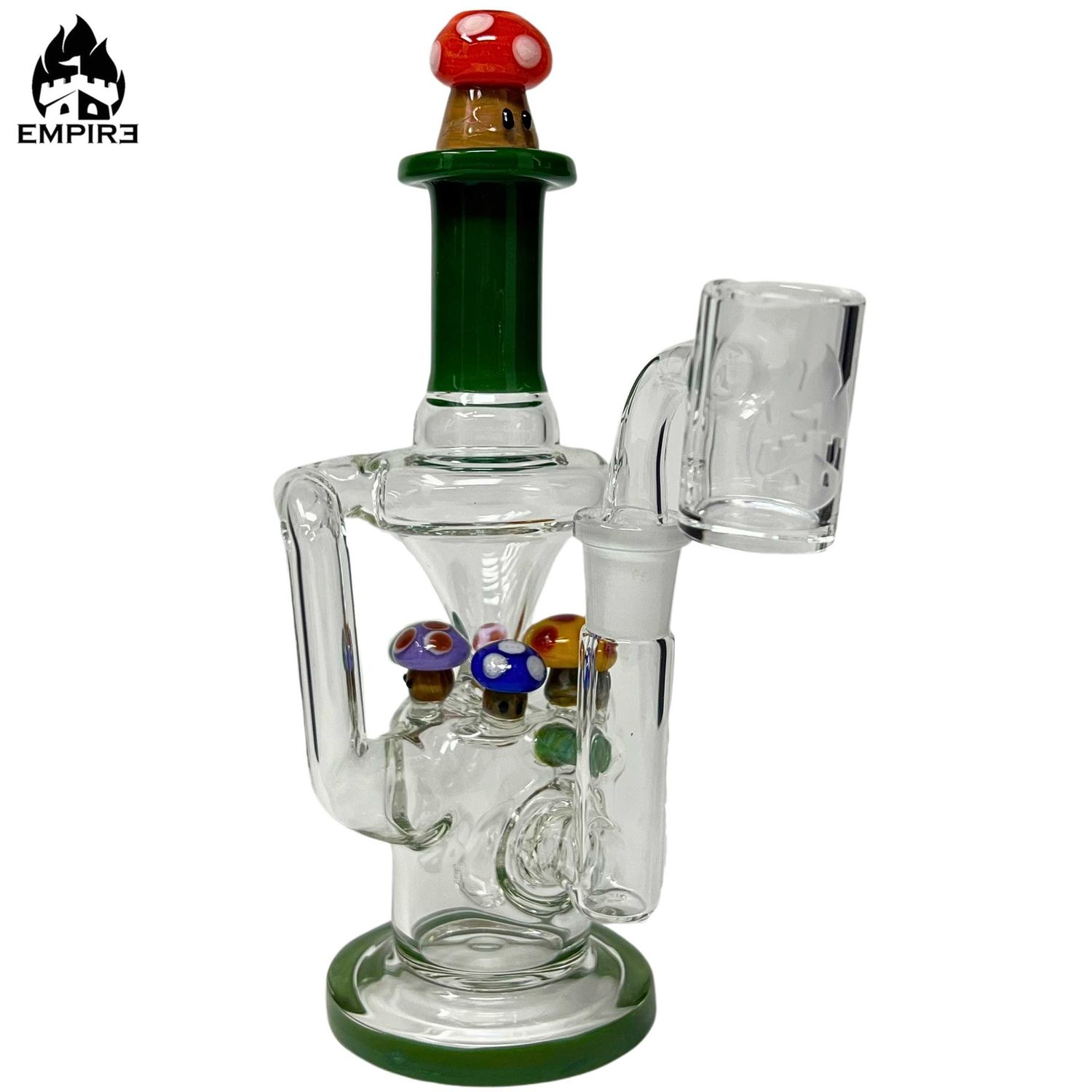Empire Glassworks™ Recycler (Mushroom)