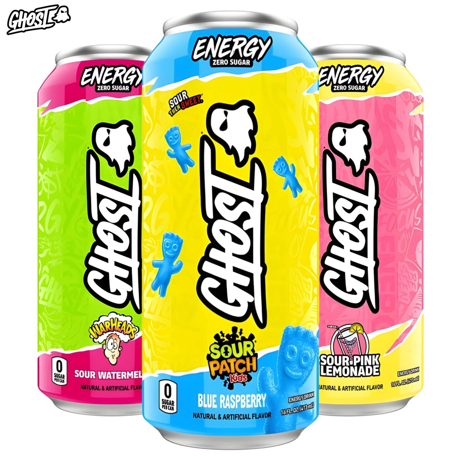 Ghost™ Energy, Flavor: Warheads (Sour Watermelon)