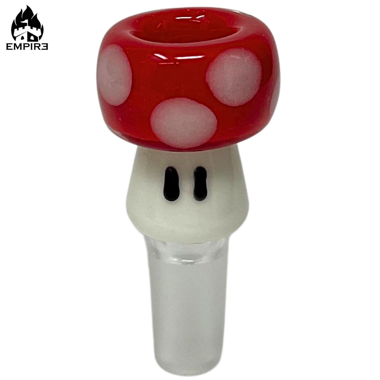 Empire Glassworks™ Bowl Piece (Red Mushroom)