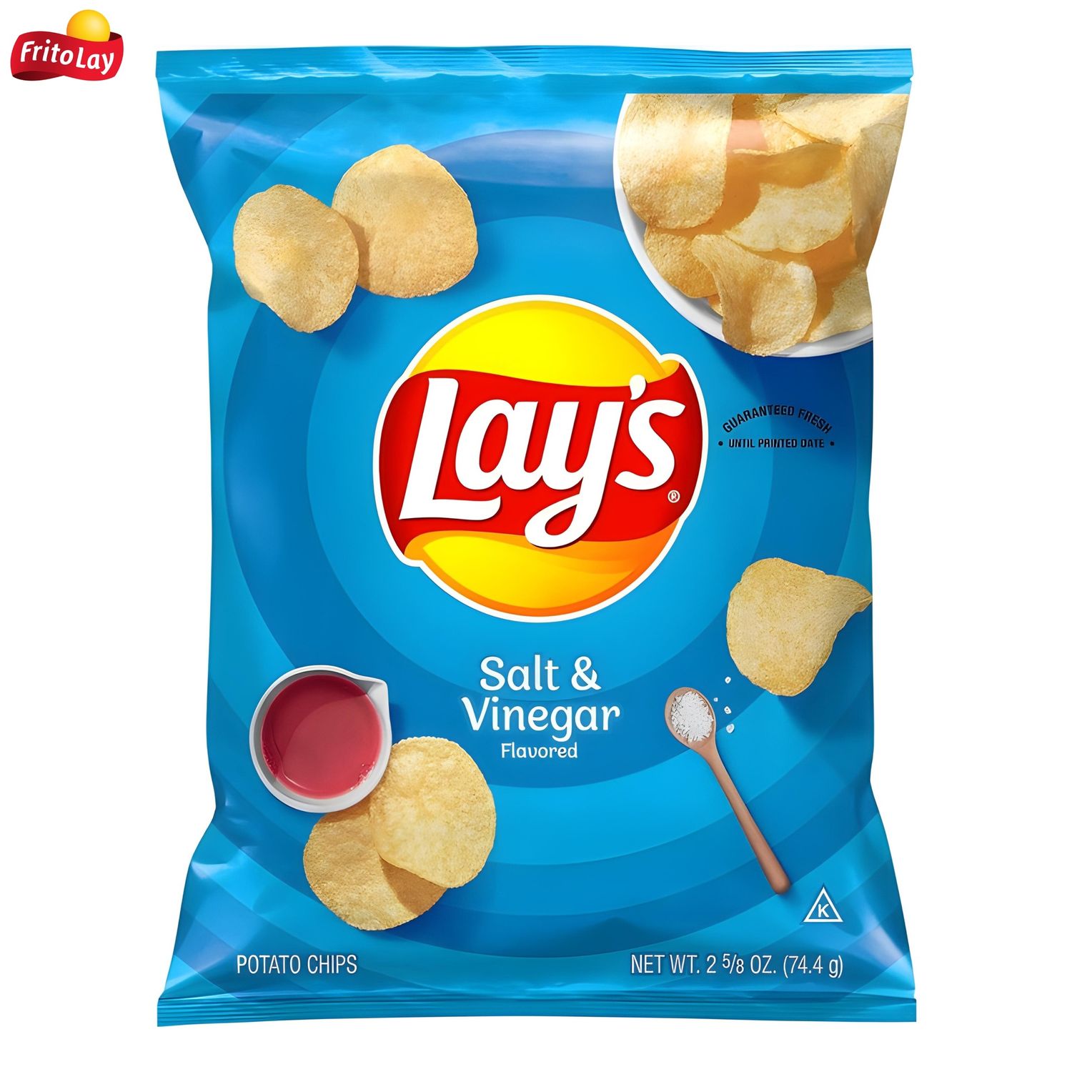 Lay&#39;s® Salt &amp; Vinegar, Package Size: 2 ⅝ oz