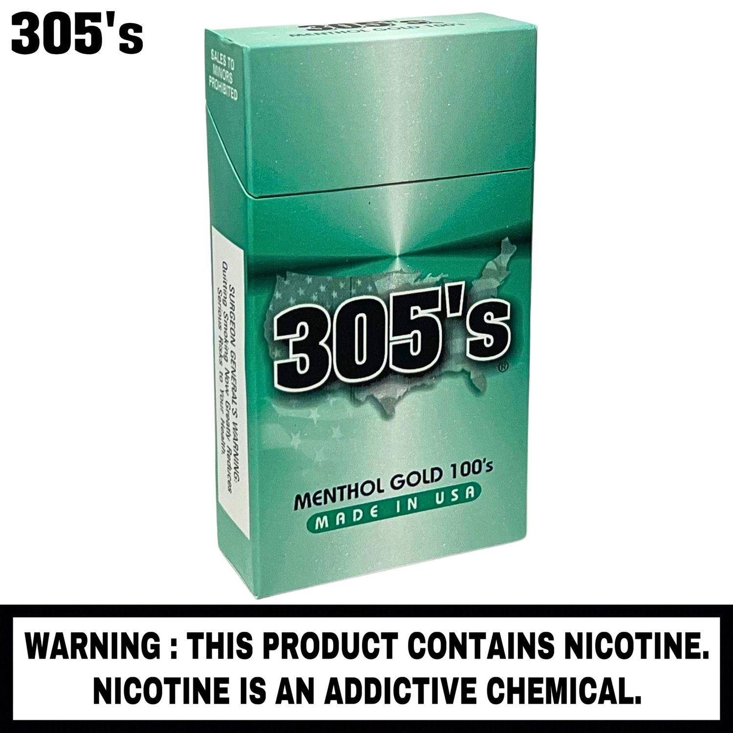 305's™ Menthol Gold 100's