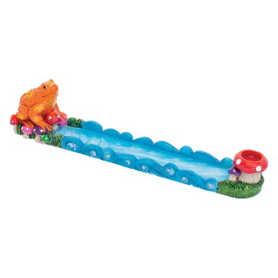 Golden Frog Incense Burner
