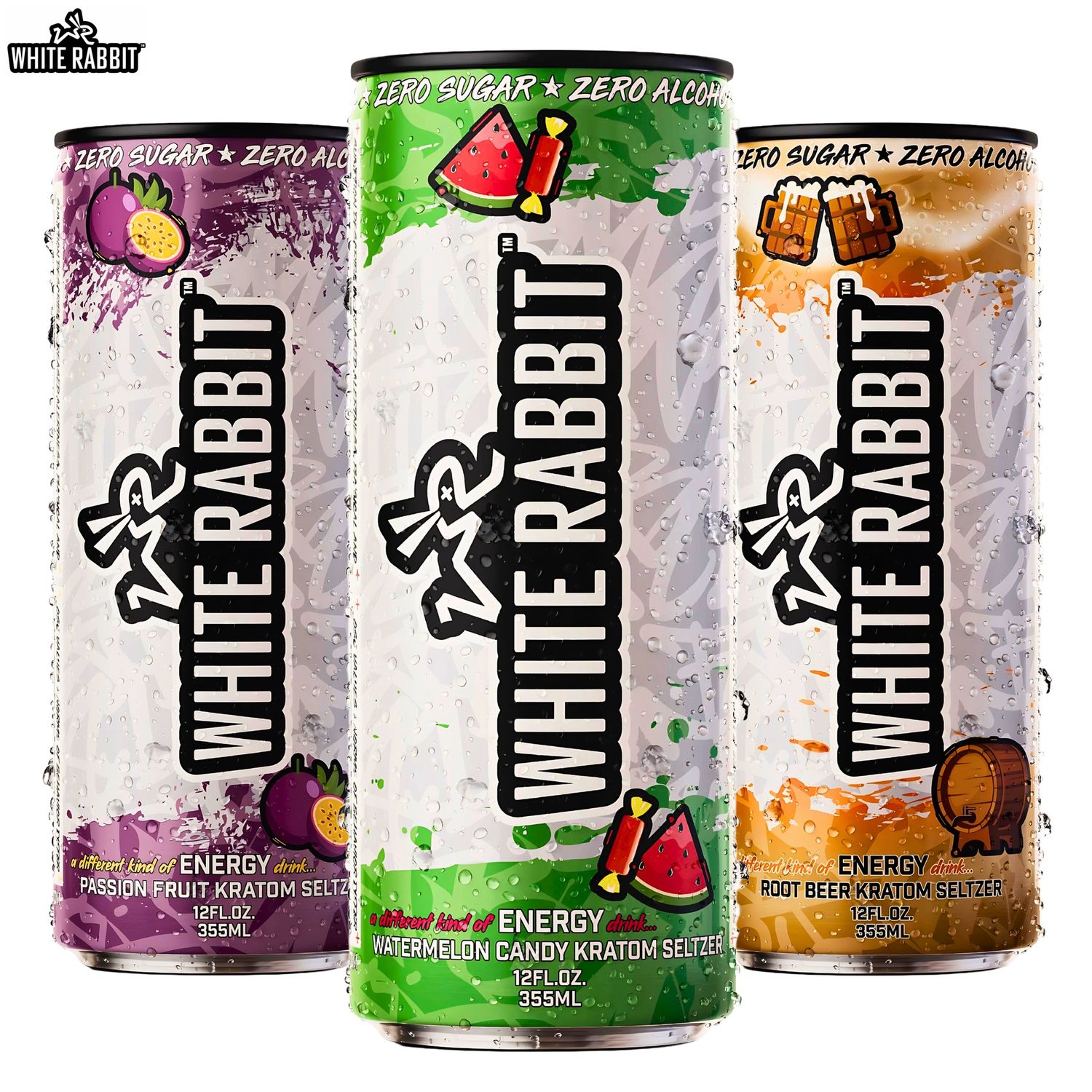 White Rabbit™ Seltzer, Flavor: Cherry Bomb