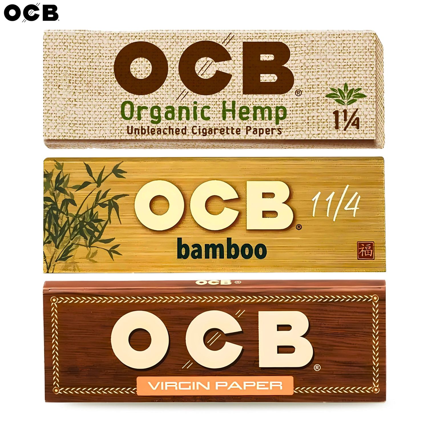 OCB® Papers, Paper Type: Organic Hemp, Paper Size: 1 ¼&quot;