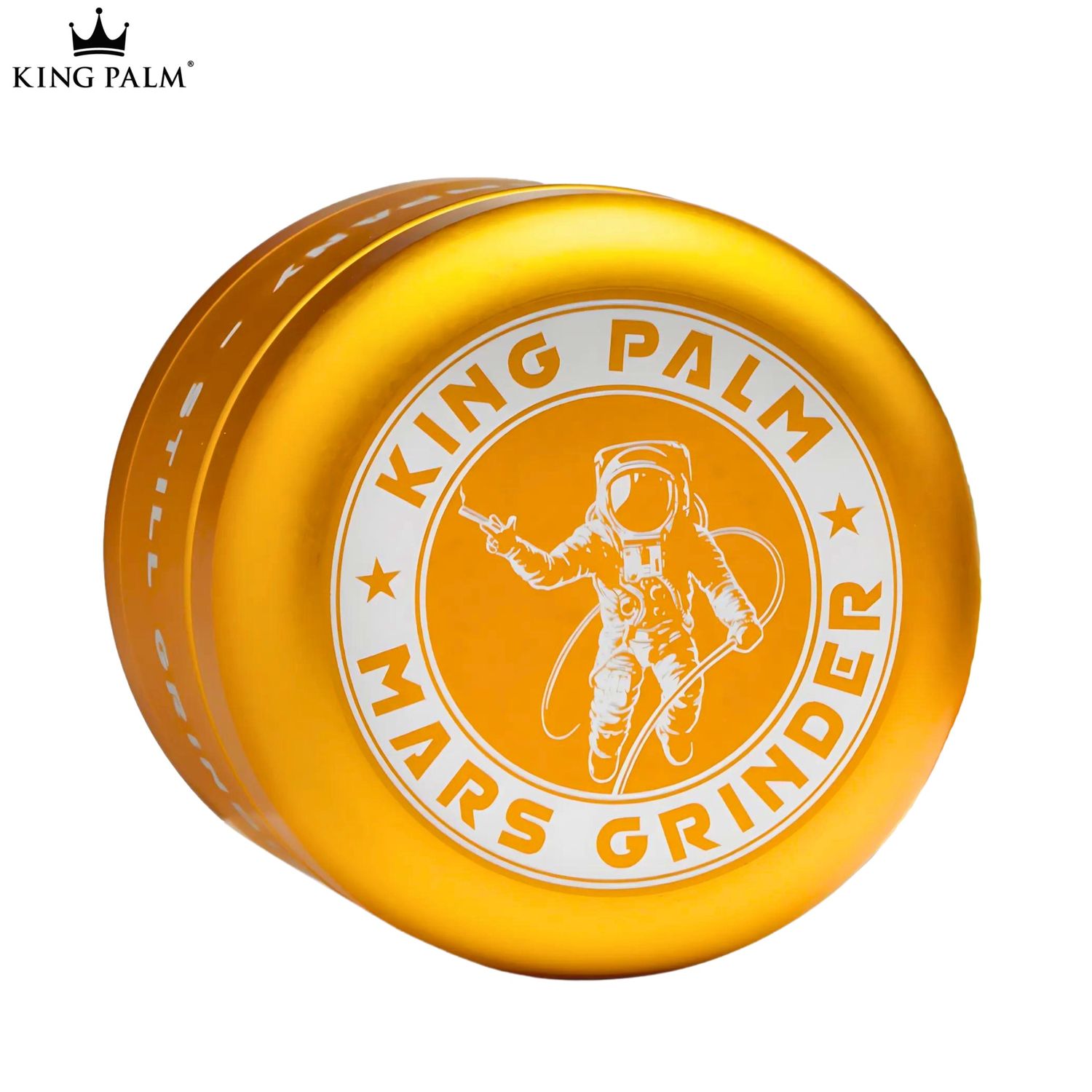 King Palm® Mars Grinder (Gold), Grinder: &quot;The Arrival&quot;