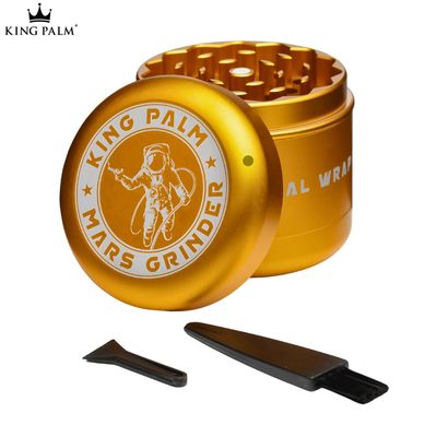 King Palm® Mars Grinder (Gold)