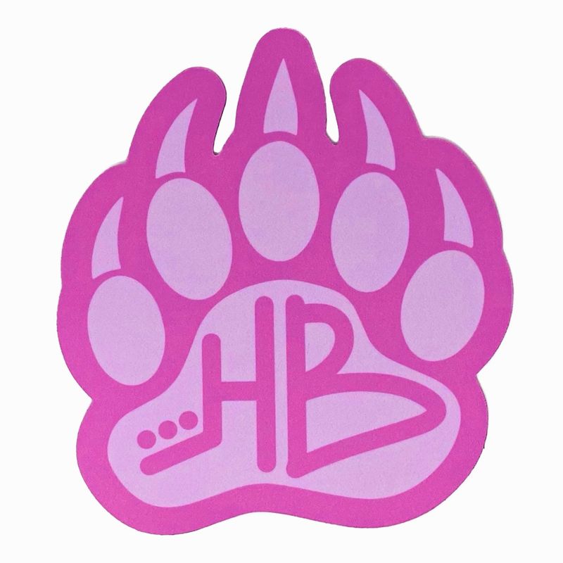 Hazey Bearr™ Dab Pad (Pink Paw)