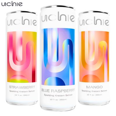 Uchie™ Seltzer, Flavor: Blue Raspberry