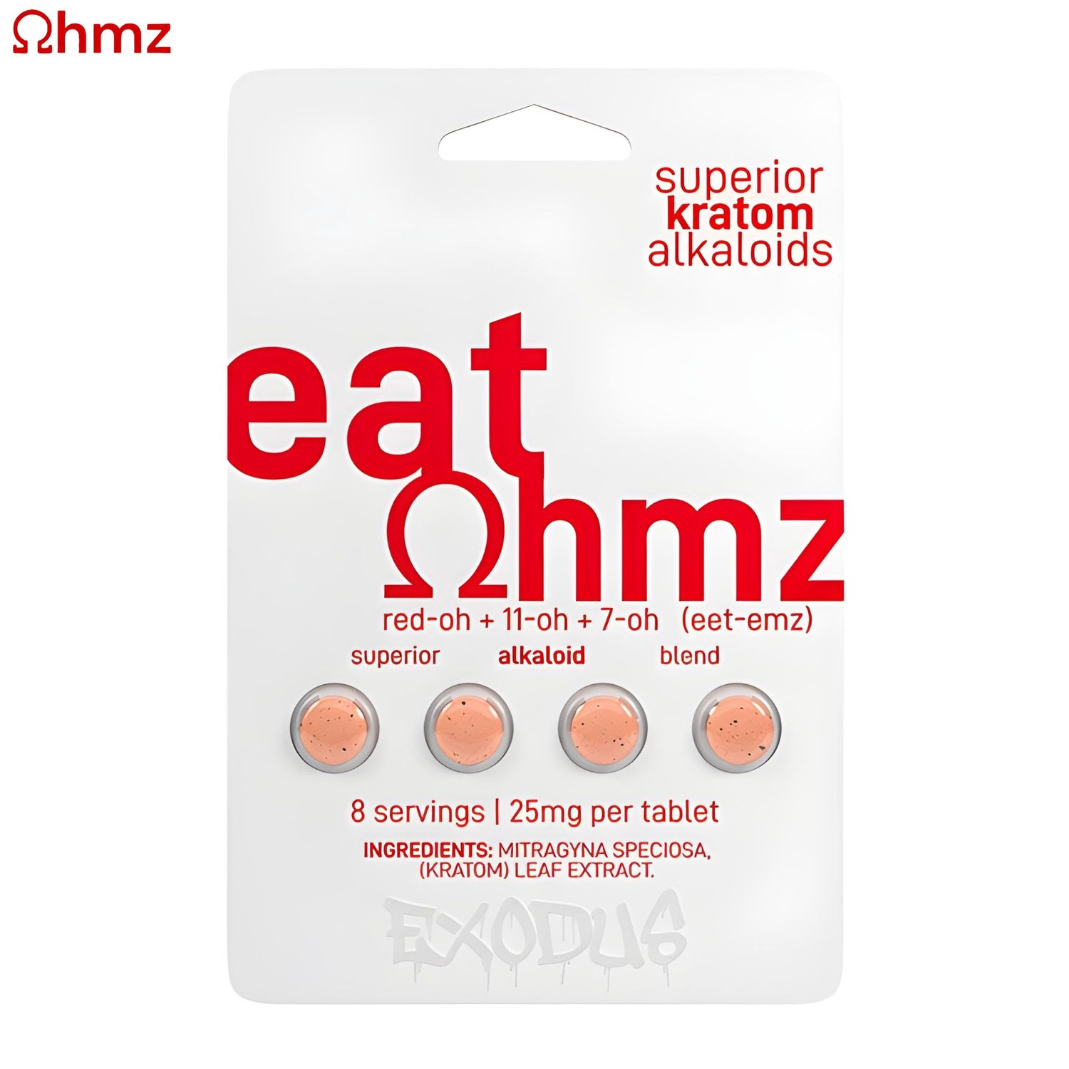Ohmz™ Tablets (White), Flavor: Original (Flavorless)