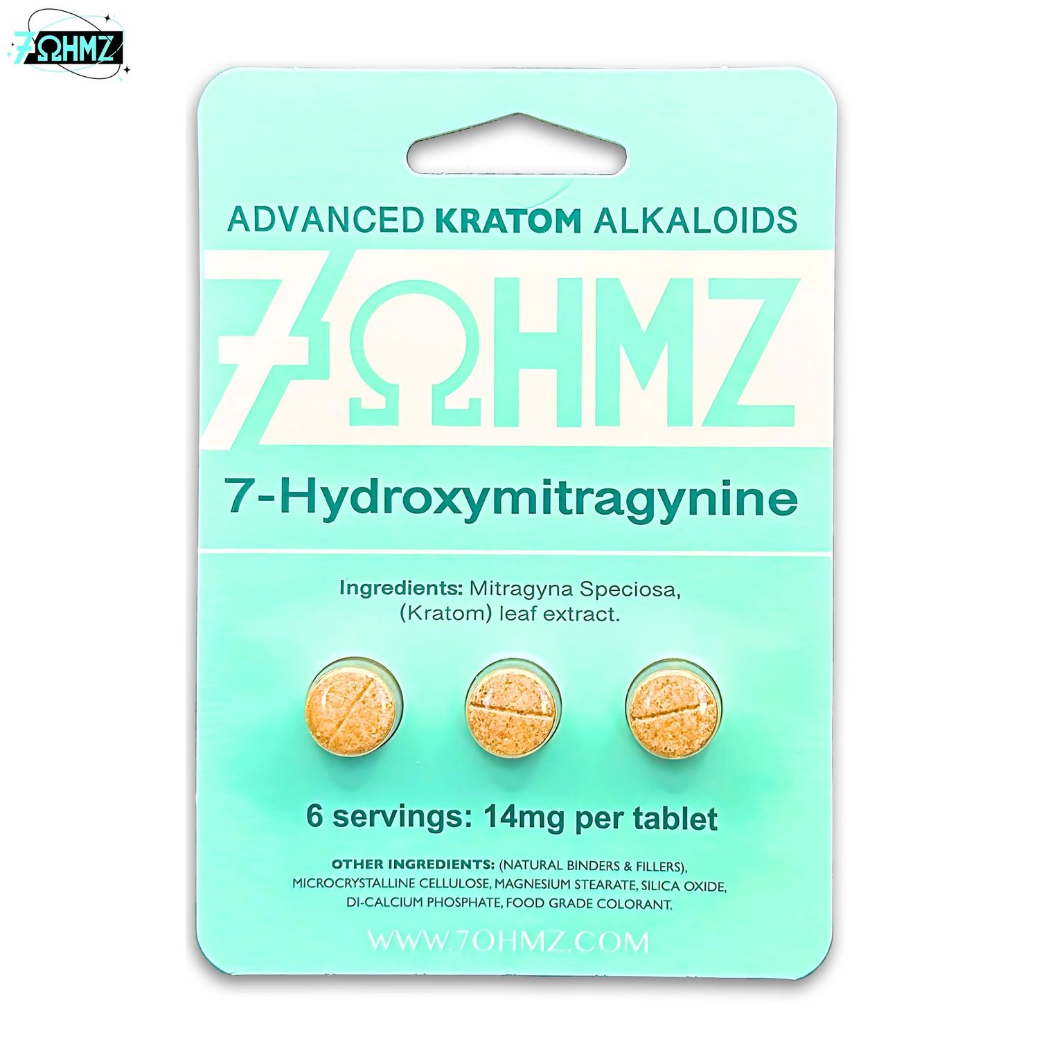 7-Ohmz™ Tablets, Flavor: Original (Flavorless)