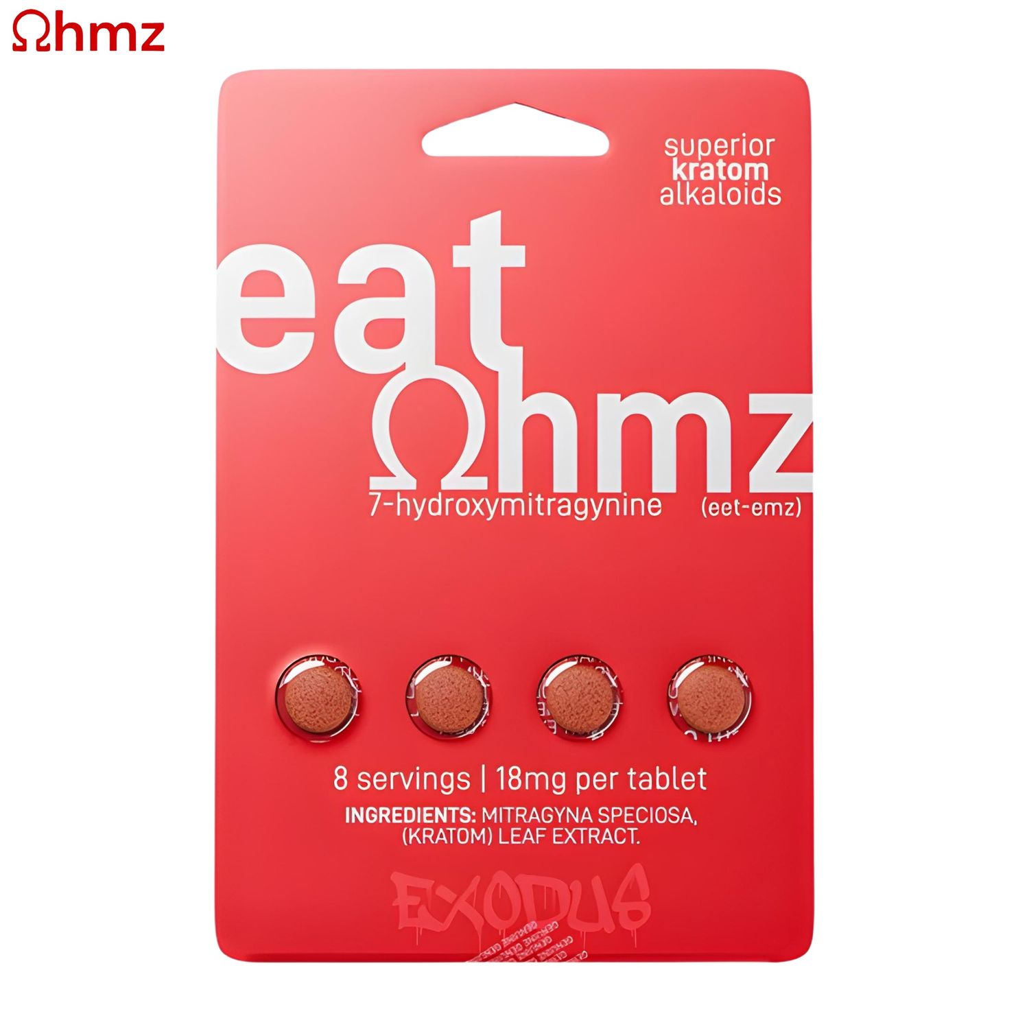 Ohmz™ Tablets (Red), Flavor: Original (Flavorless)