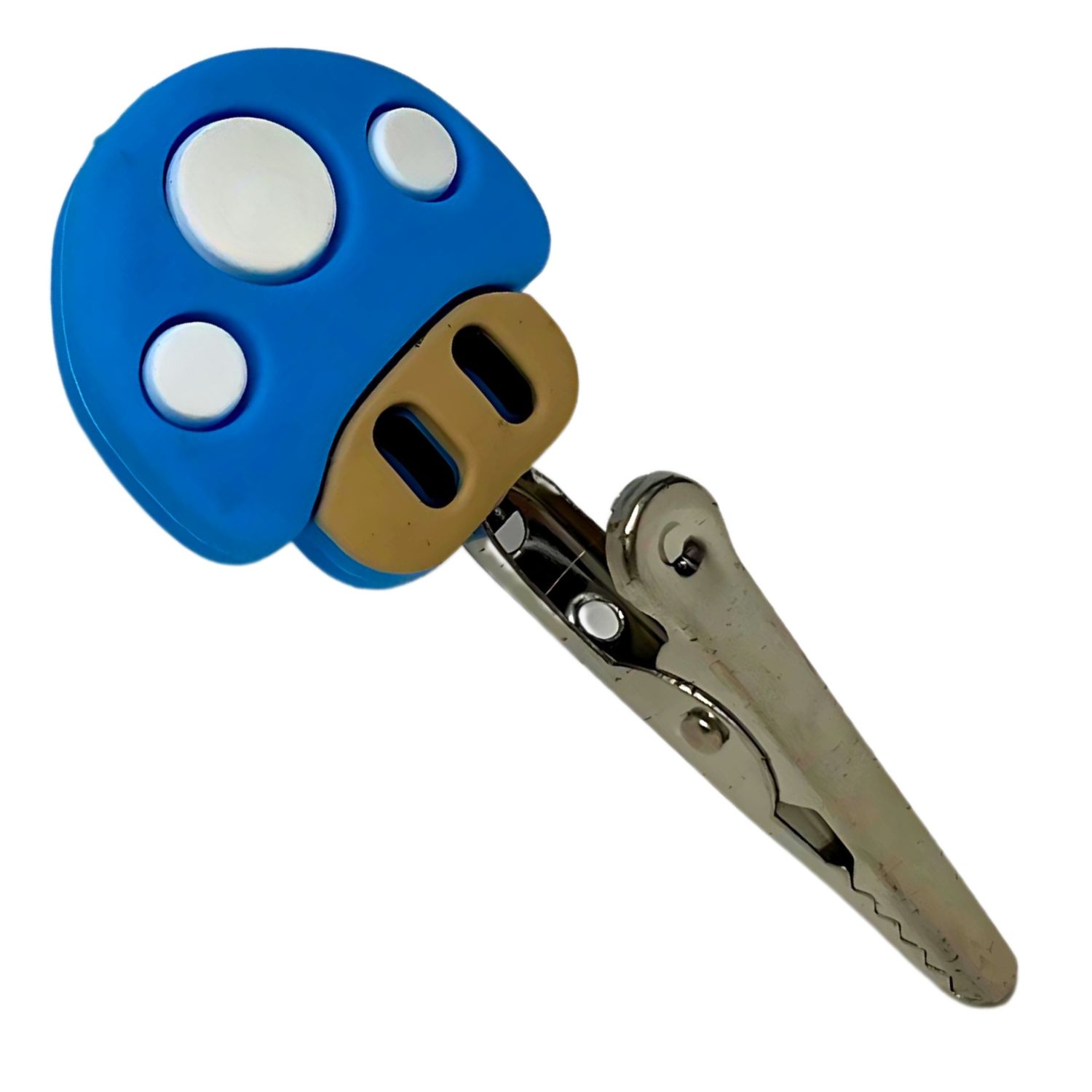 Roach Clip (Mushroom), Color: Blue