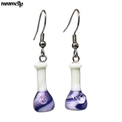 Mmmelty™ Earrings (Purple Beaker)