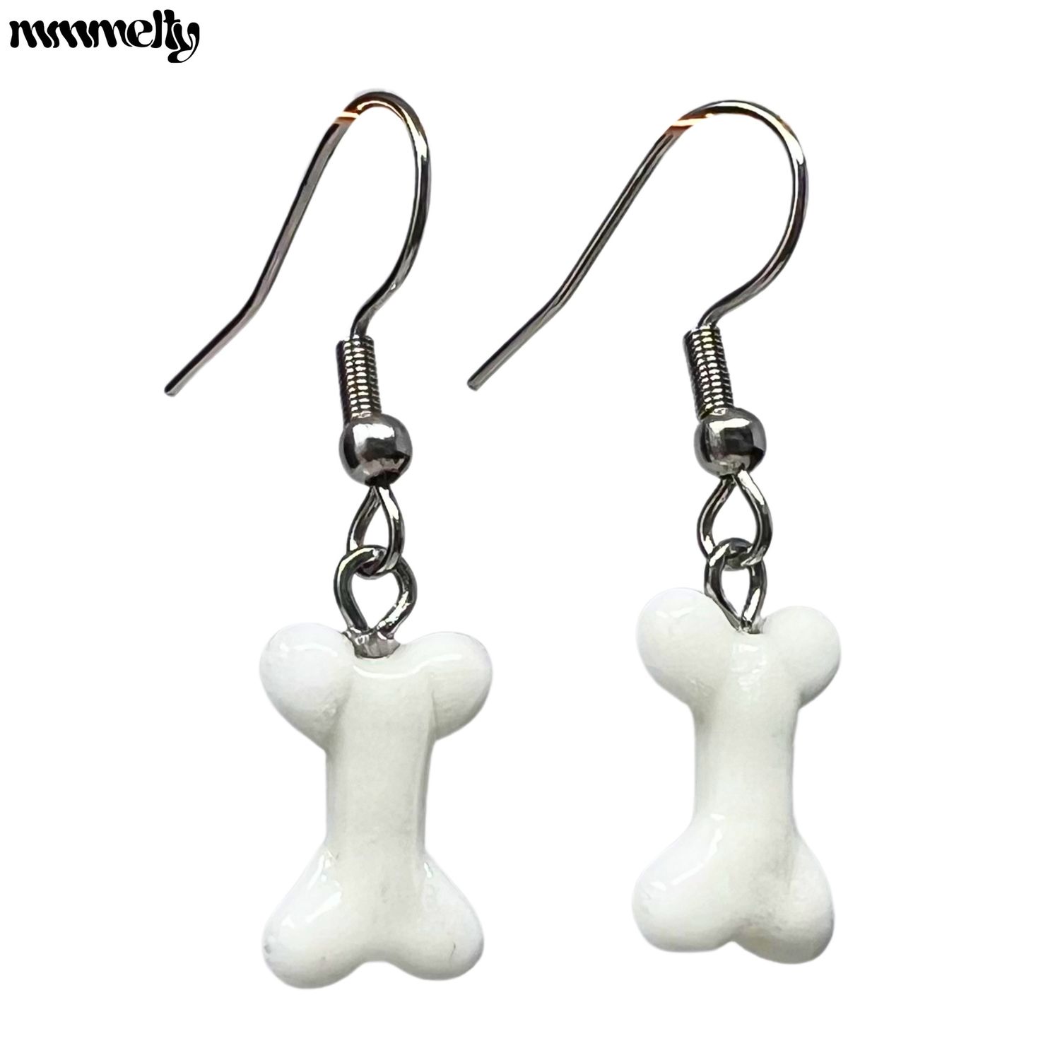 Mmmelty™ Earrings (Dog Bones)