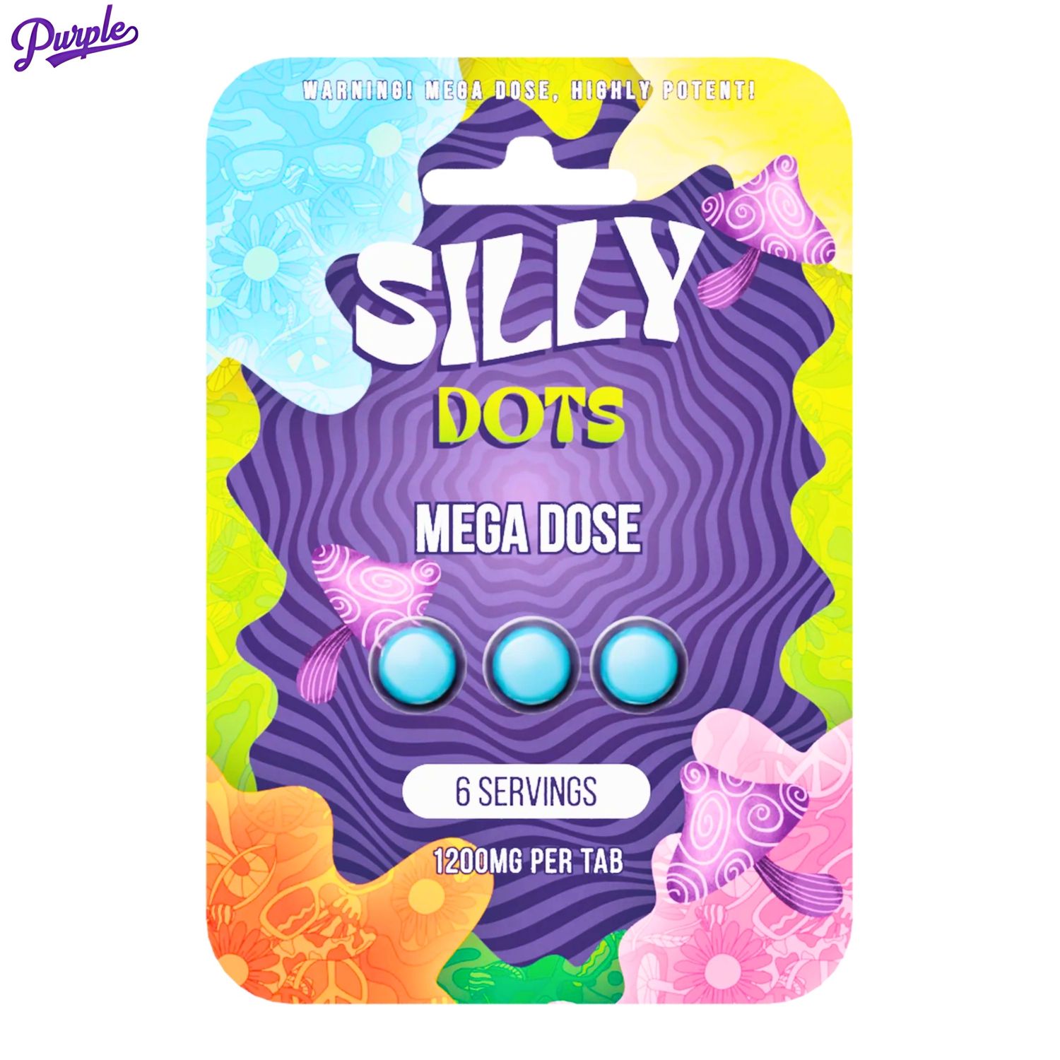 Silly Dots™ Mushroom Tablets