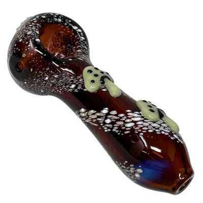Glow-n-Dark Mushroom Dry Pipe