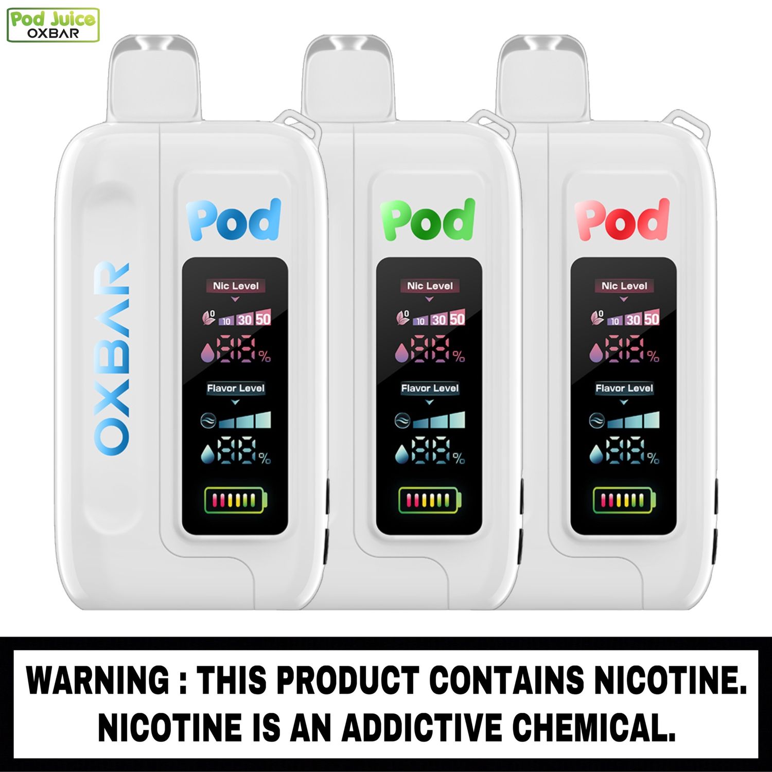 Oxbar™ Nic &amp; Flavor