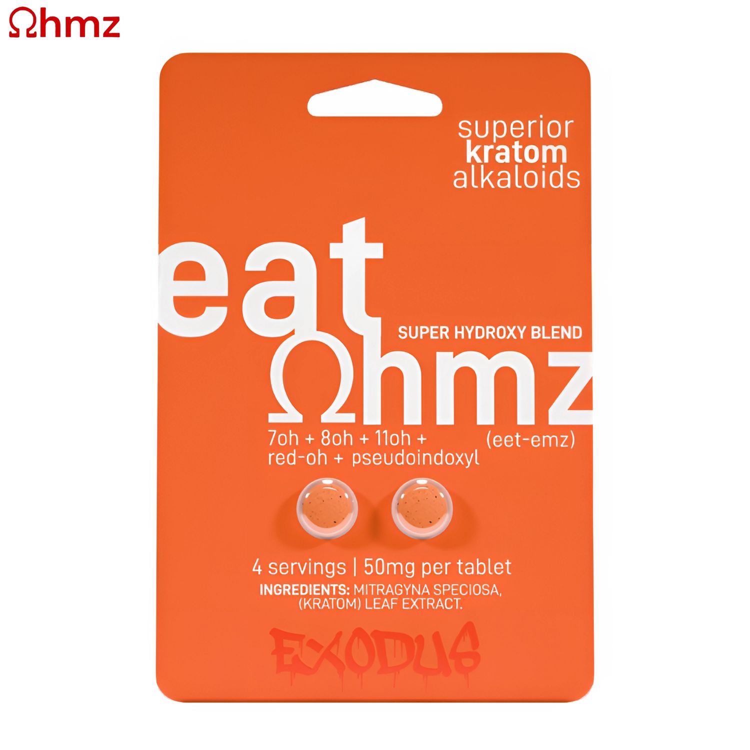 Ohmz™ Tablets (Orange), Flavor: Original (Flavorless)