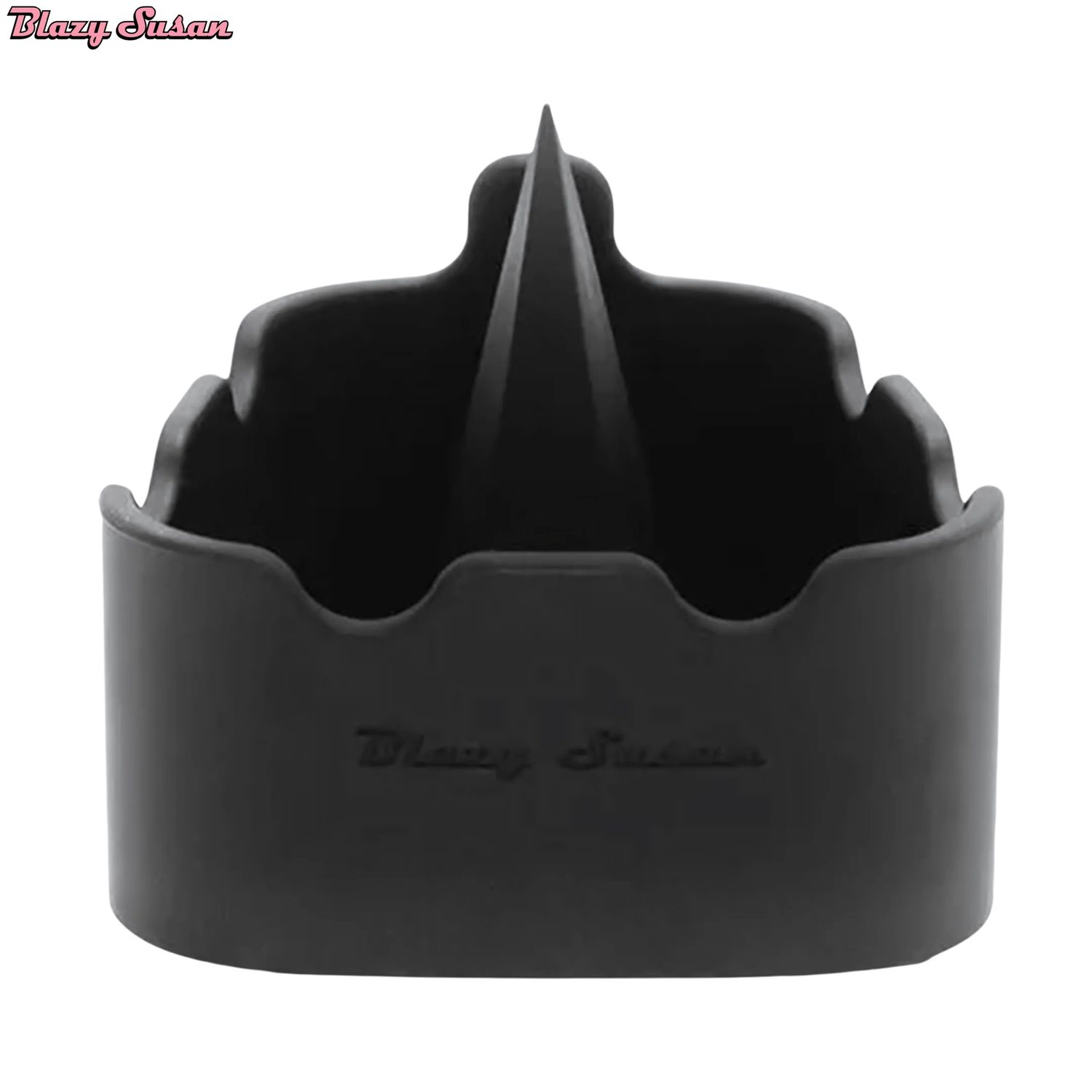 Blazy Susan™ Deluxe Ashtray (Black), Color: Black