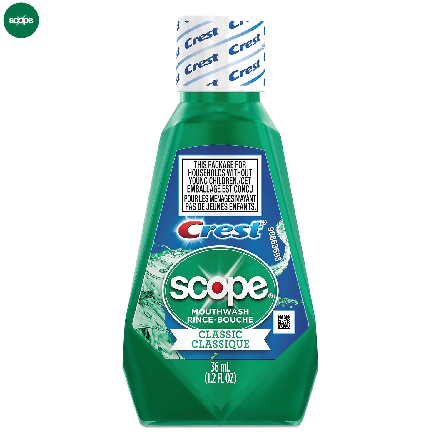 Scope® Mouthwash (Travel Size), Flavor: Classic Original Mint