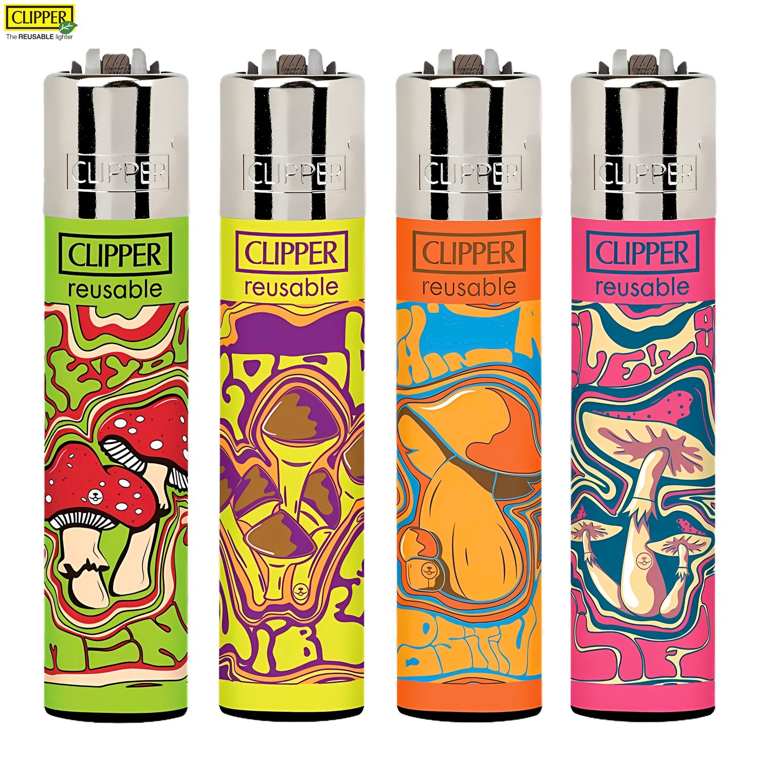 Clipper® Lighter (Mush), Product Option: 1 Lighter (Assorted Design)