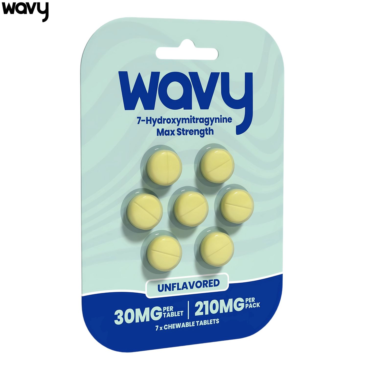 Wavy™ Tablets (Max Strength), Flavor: Unflavored