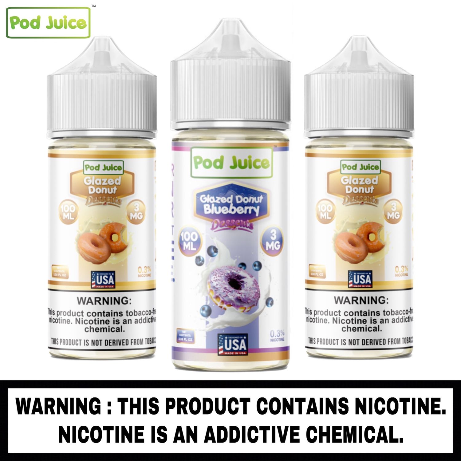 Pod Juice™ E-liquid (Dessert)