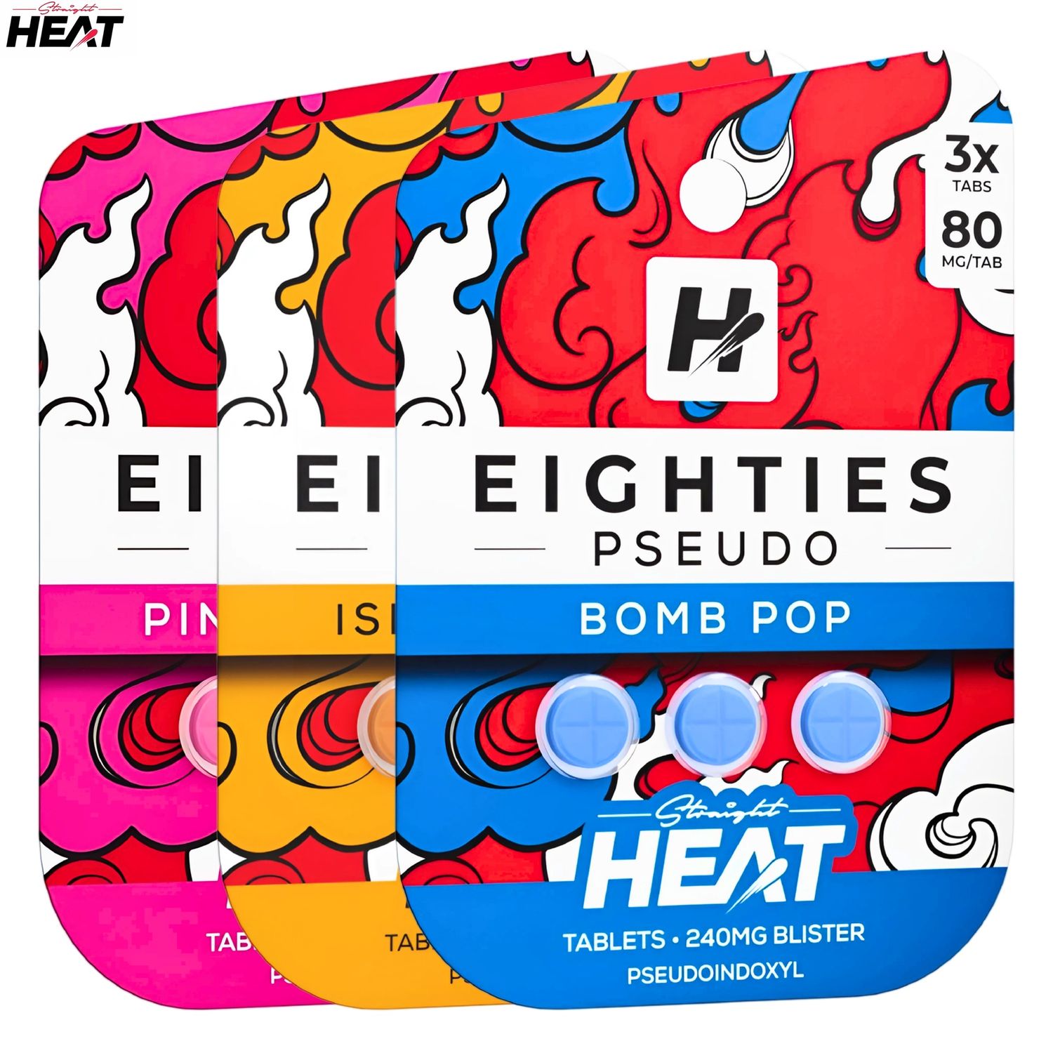 Heat™ Pseudo Tablets (3 pack)