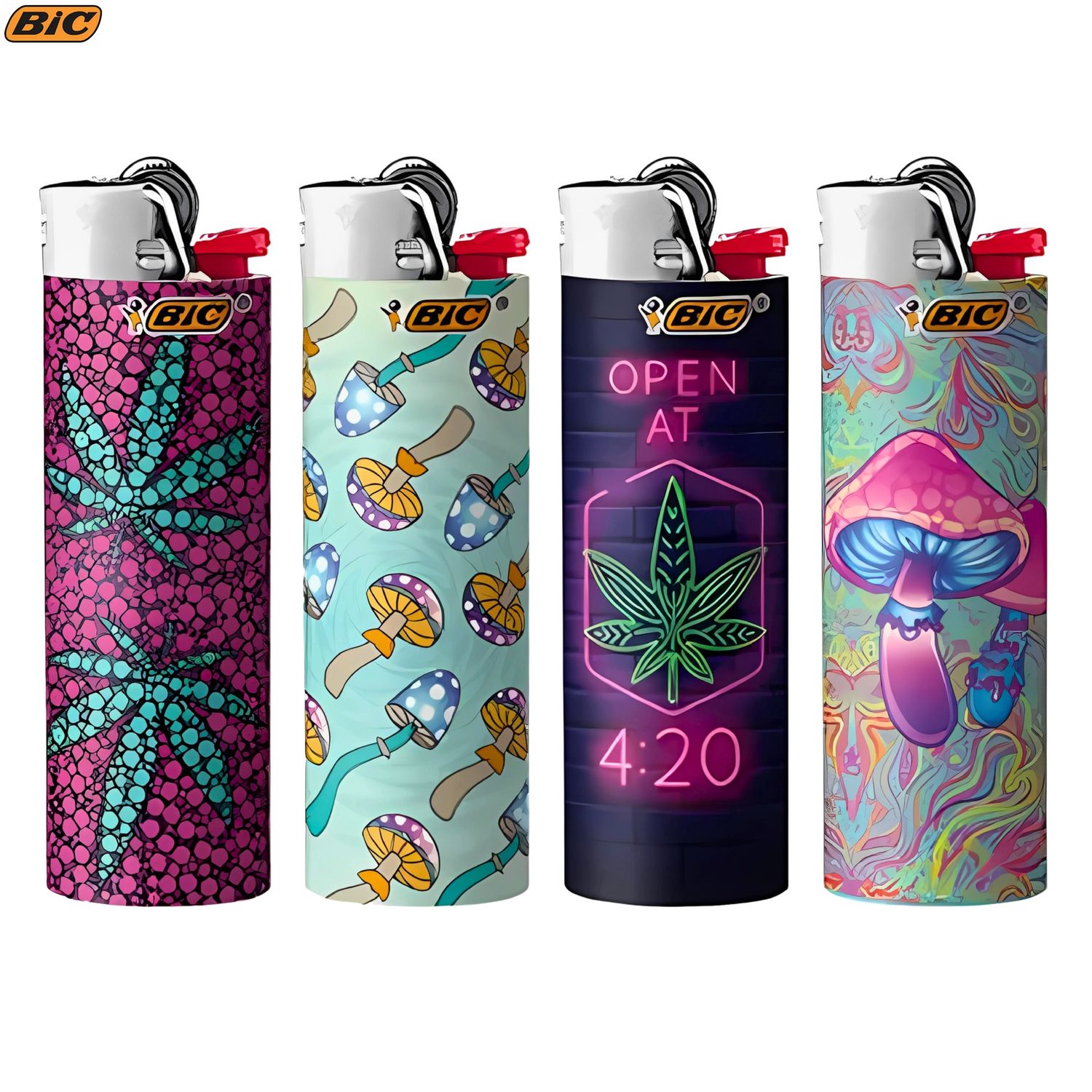 Bic® Lighter (Trippy), Product Option: 1 Lighter (Assorted Design)
