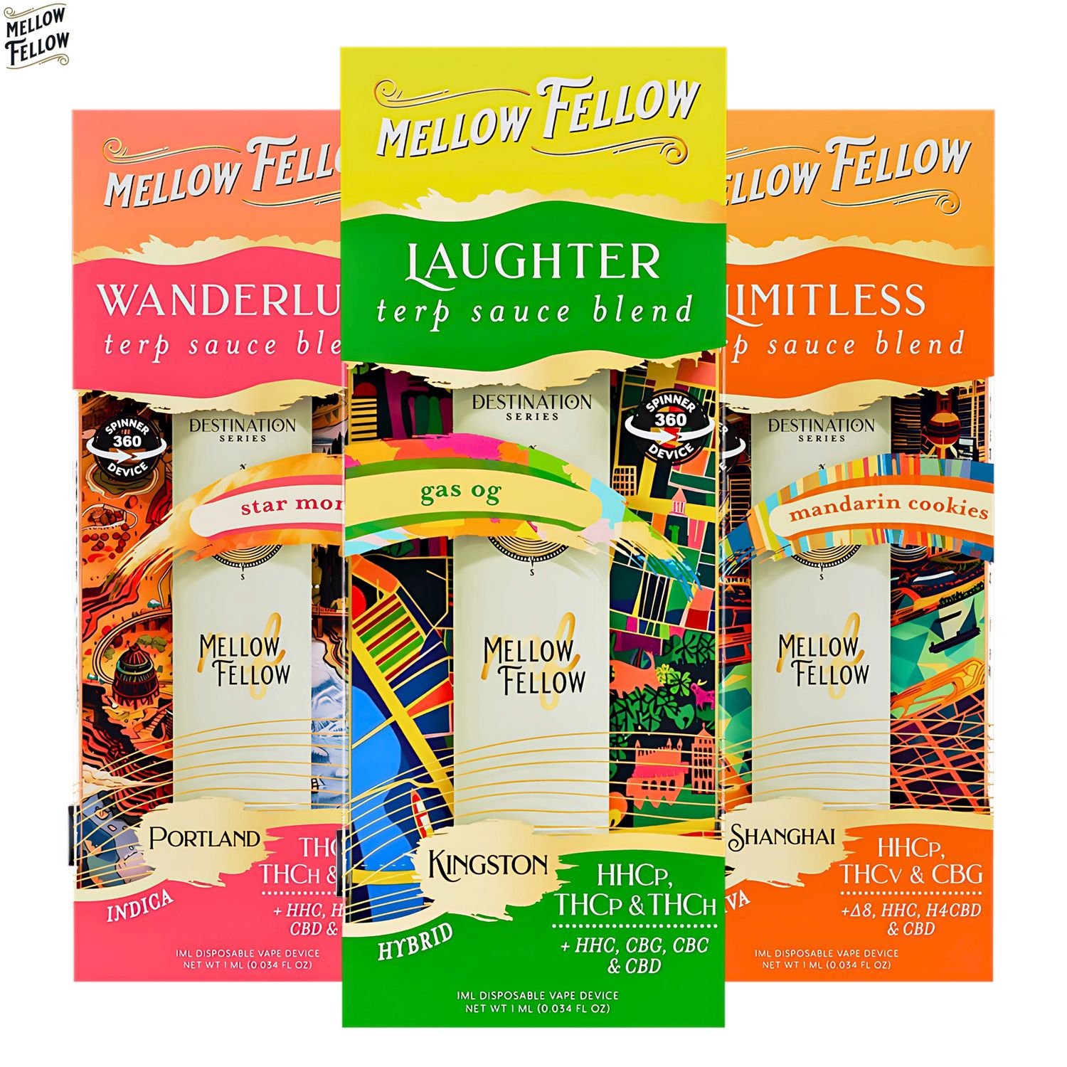 Mellow Fellow™ Disposable (1 gram)