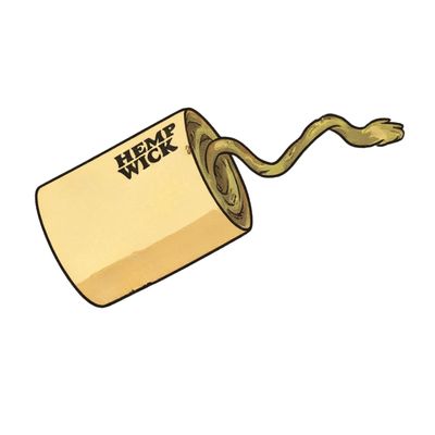 Hemp Wick