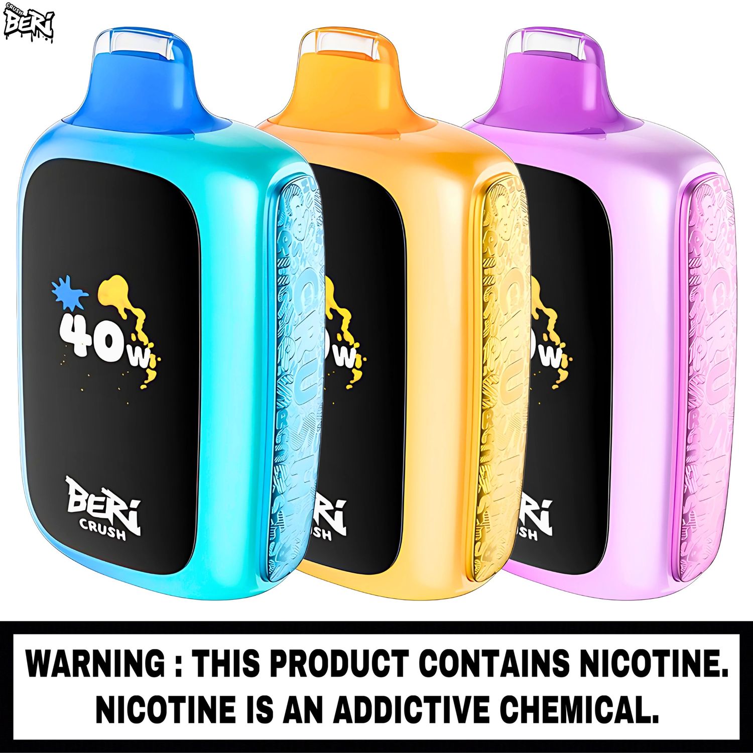 Beri™ Crush, Flavor: Alaskan Mint, Nicotine Strength: 5%