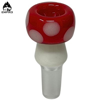 Empire Glassworks™ Bowl Piece (Red Mushroom)