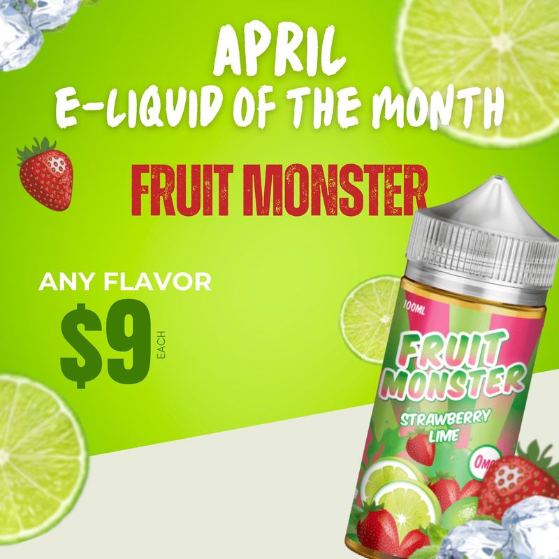 elf bar vape uk Fruit Monster Series 100ML - Vape Wholesale USA main image 1