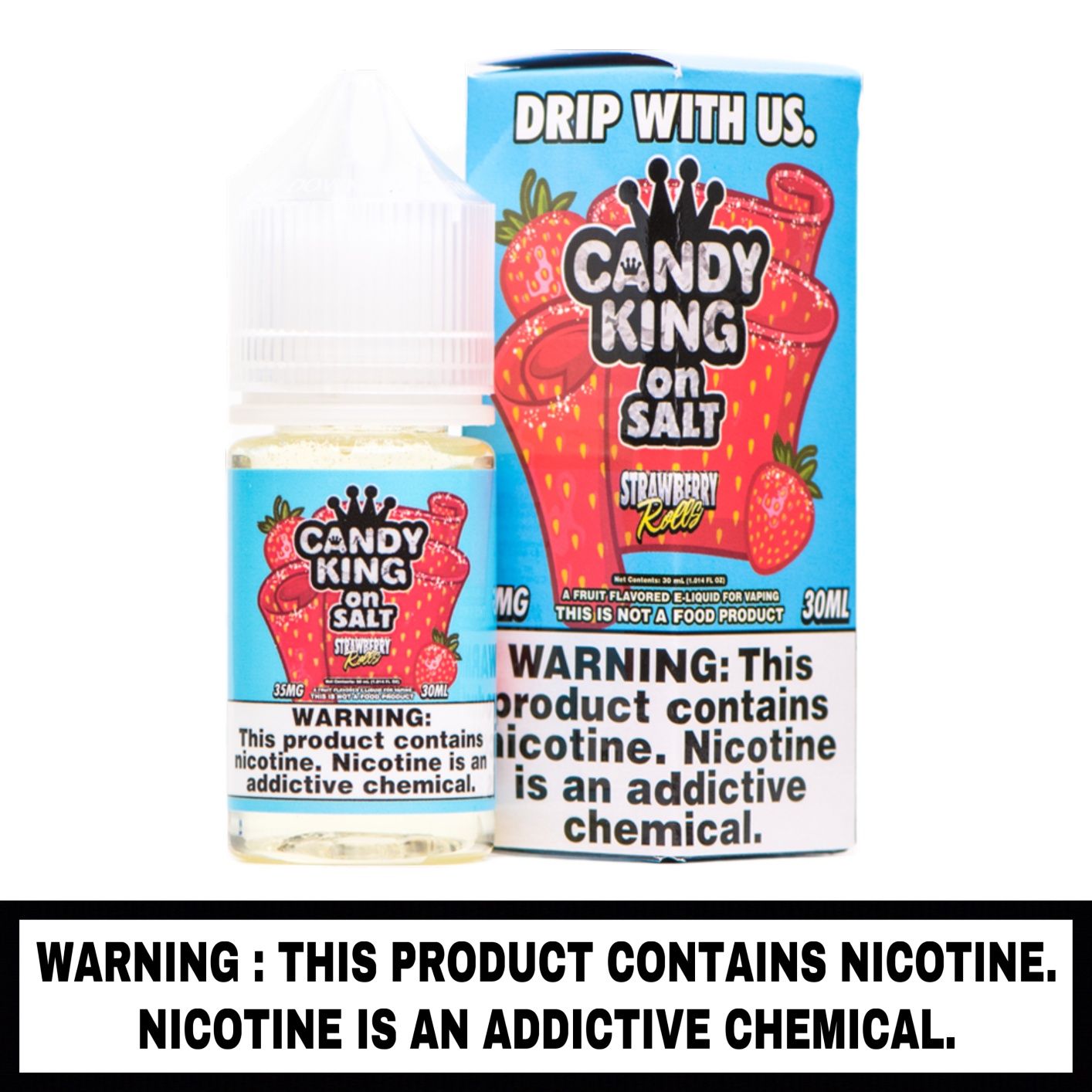 Candy King™ Salt E-liquid, Flavor: Batch, Nicotine Strength: 35 mg