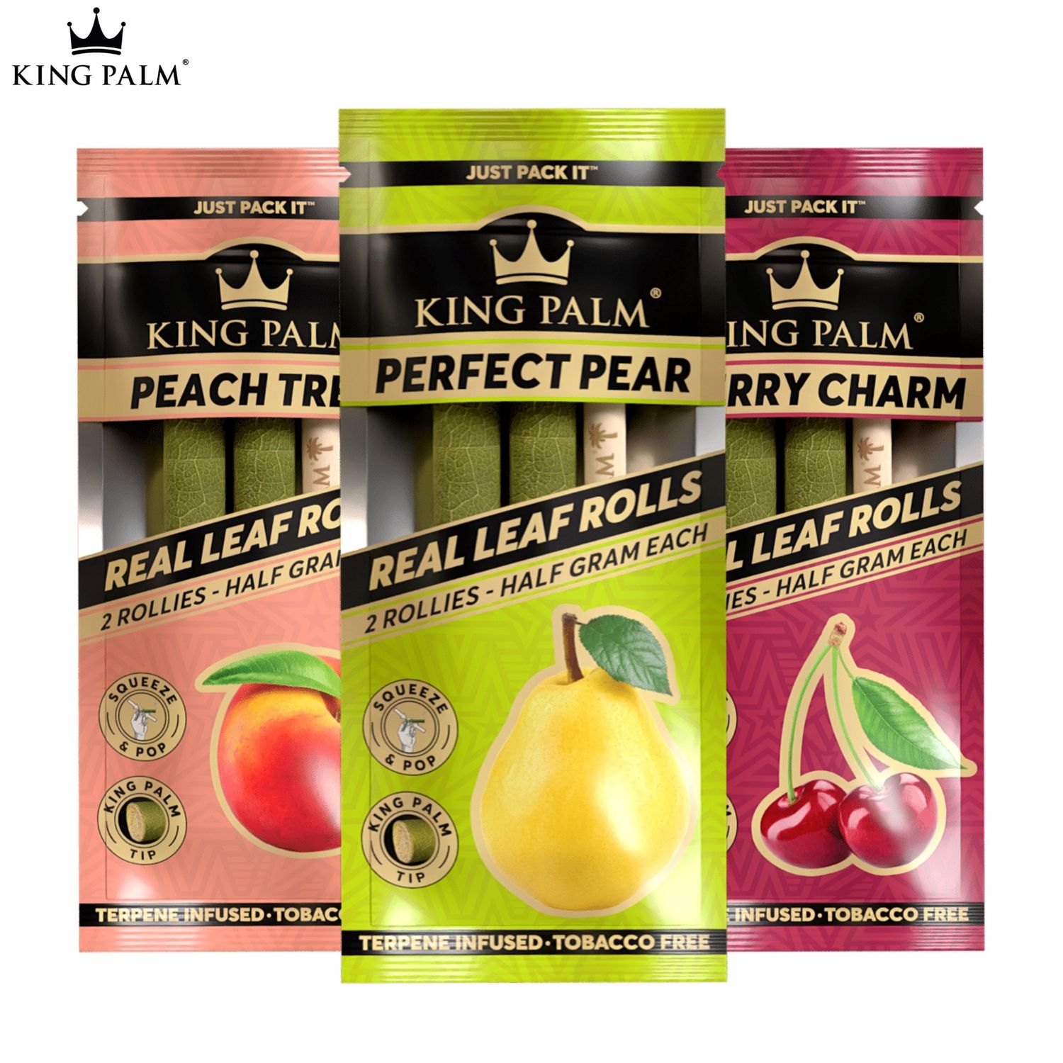 King Palm® Flavored (Rollie), Flavor: Cherry Charm
