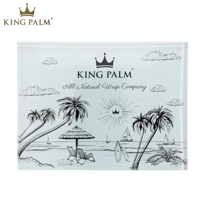King Palm®  Shatter-Resistant Glass Tray