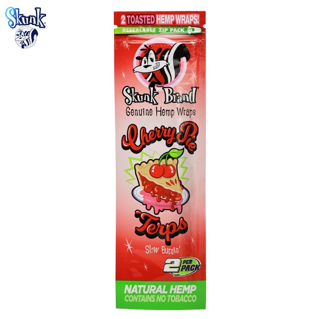 Skunk Brand™ Hemp Wraps, Flavor: Cherry Pie