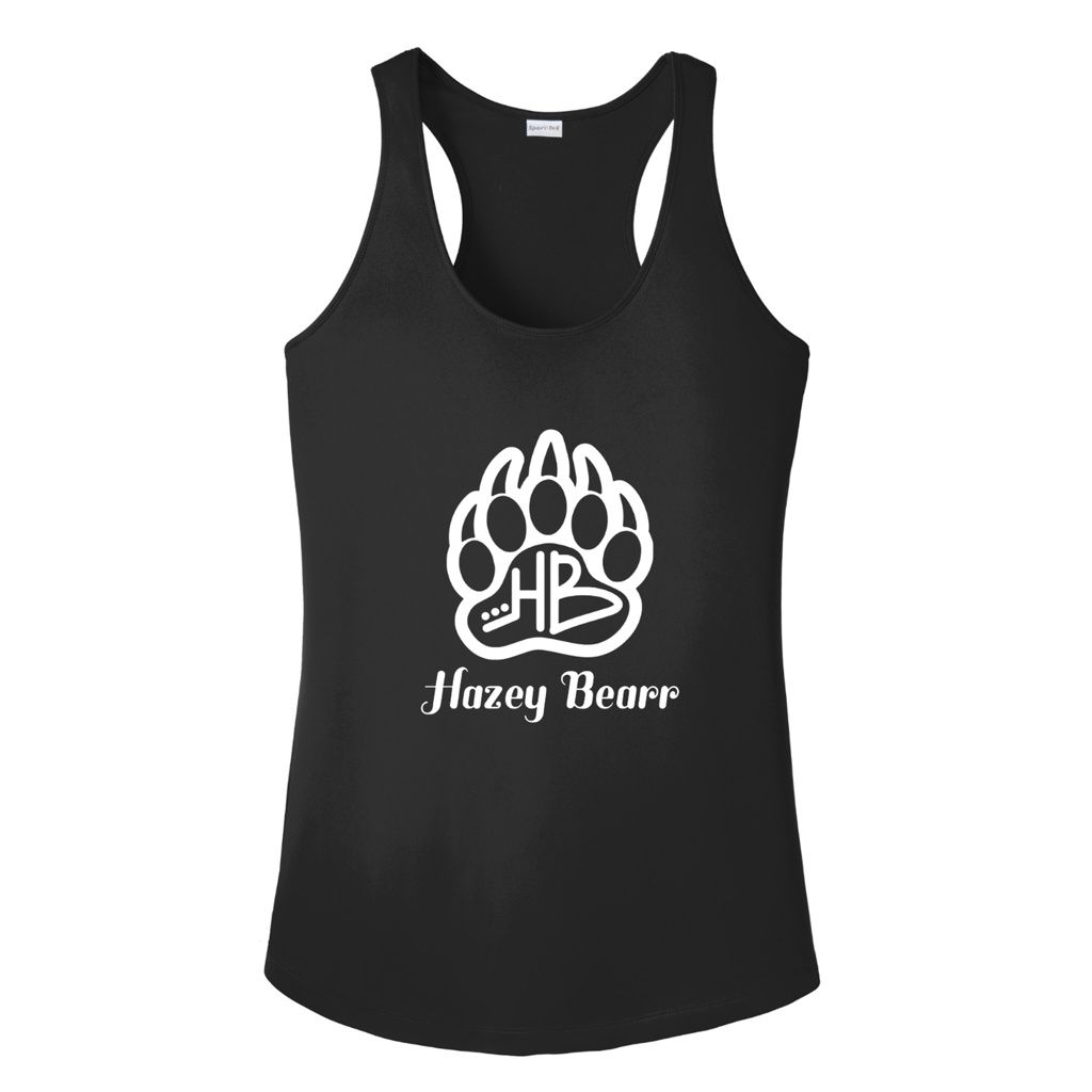 Hazey Bearr™ Ladies Tank Top, Size: X Small