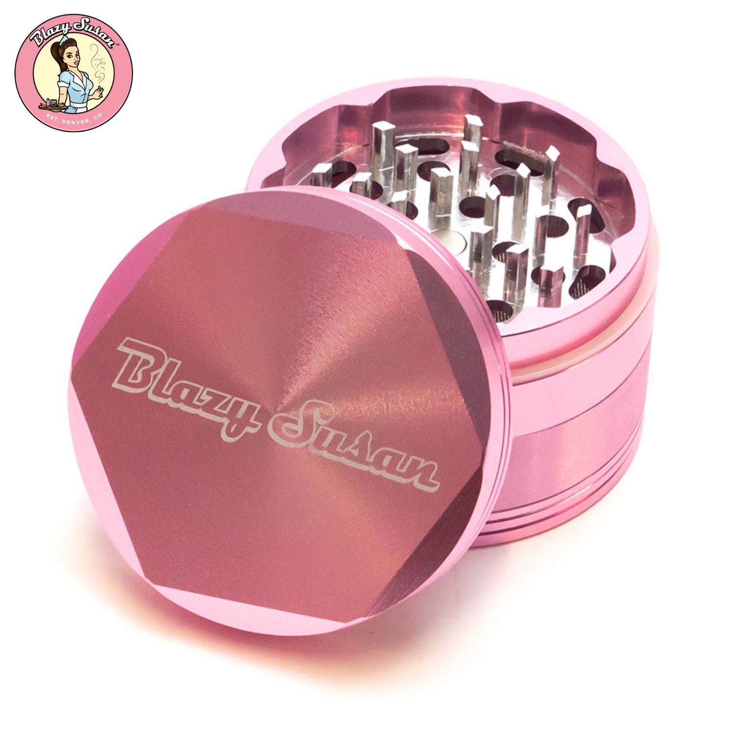 Blazy Susan™ Grinder, Color: Pink