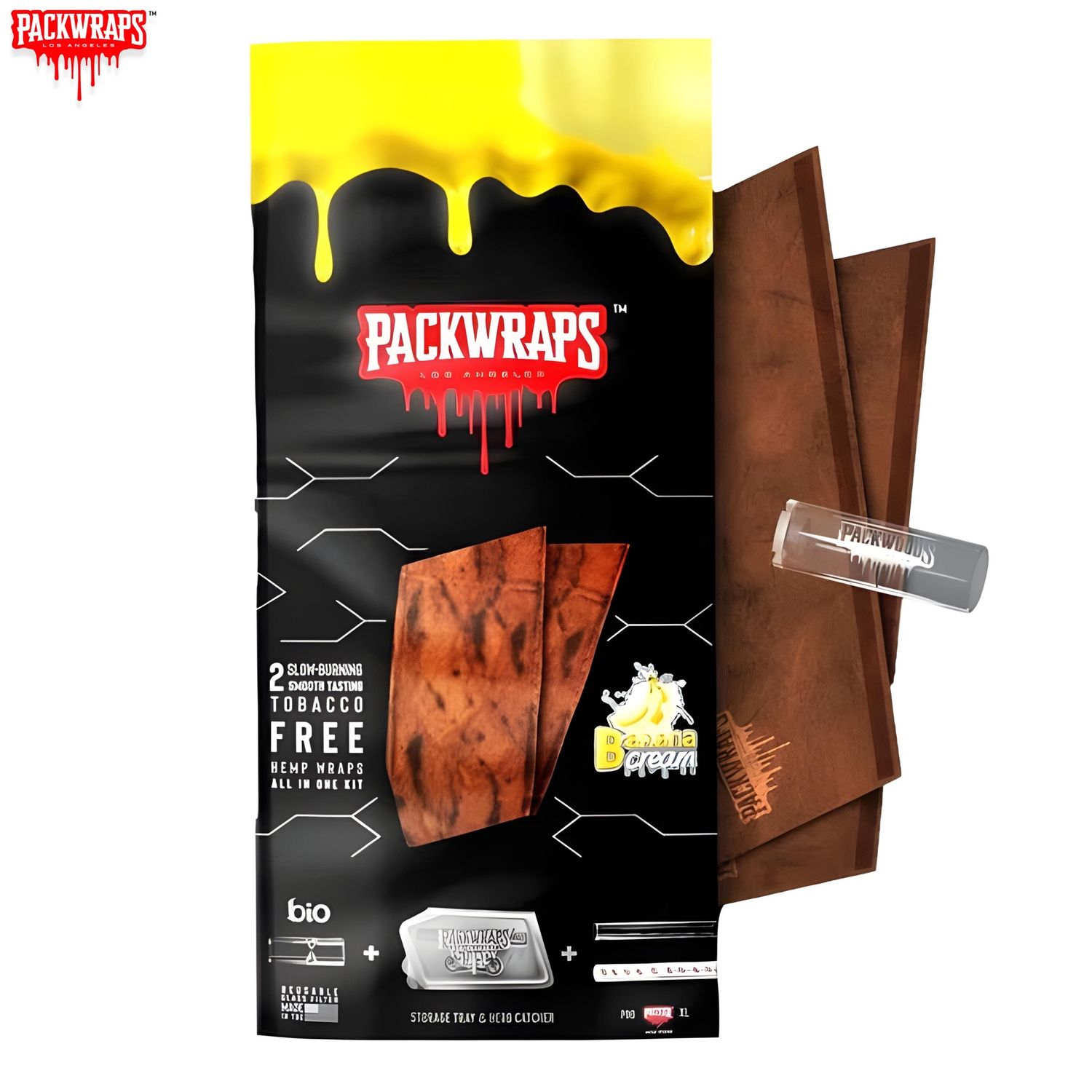 Packwraps™, Flavor: Banana Cream